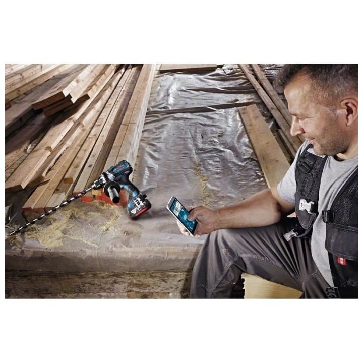 Perceuse Visseuse BOSCH PROFESSIONAL GSR 18V-110 C + 2 batteries 4,0Ah