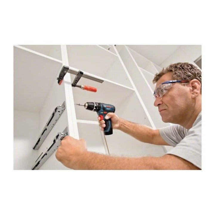 Perceuse-visseuse a percussion Bosch Professional GSB 12V-15 + 25 acce