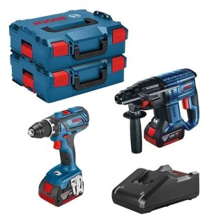 Bosch Professional - KIT 2 OUTILS : perceuse-visseuse GSR 18V-55 + per