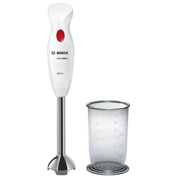 BOSCH MSM24100 - Mixeur plongeant CleverMixx - 400W - Pied détachable