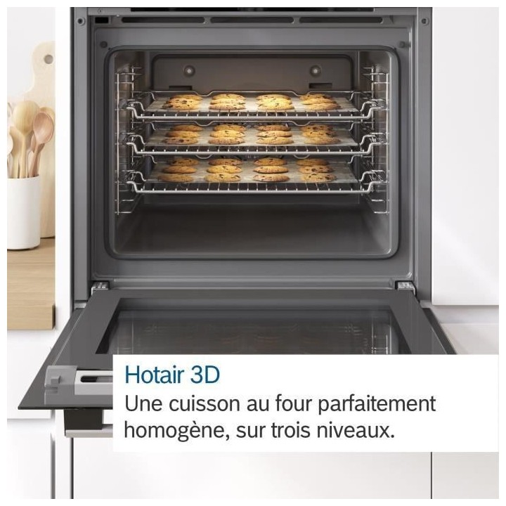 Four multifonction pyrolyse Encastrable BOSCH - HRA578BS6 - Volume 71