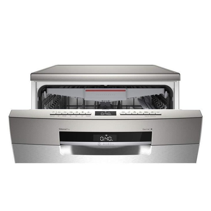 Lave-vaisselle pose libre BOSCH SMS6ECI07E - 14 couverts - Induction -