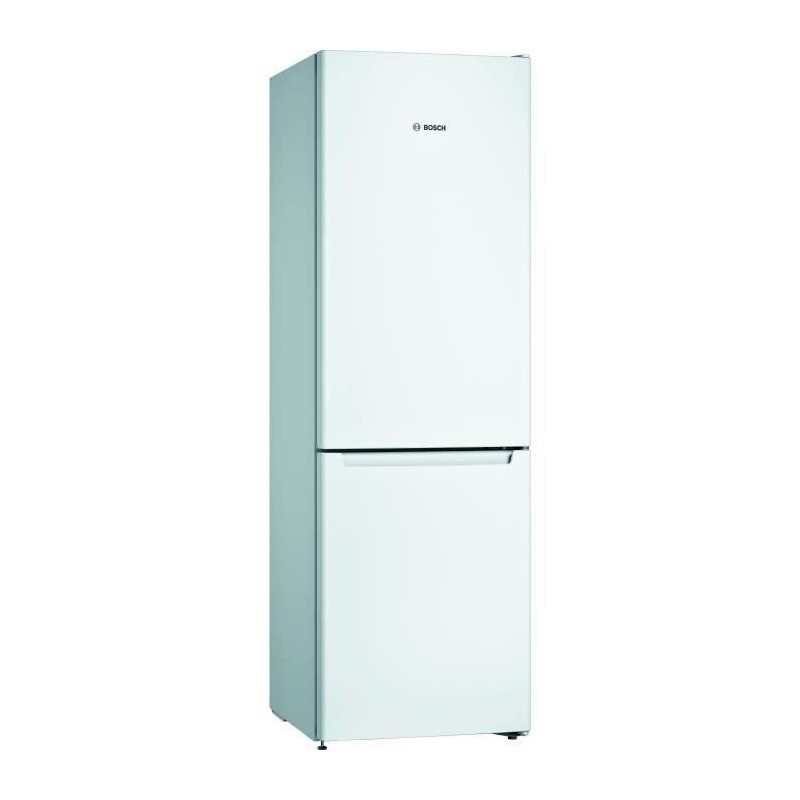 BOSCH KGN36NWEA - Réfrigérateur combiné - 302 L (215 + 87 L) - Froid no frost brassé - L 60 x H 186 cm - Blanc