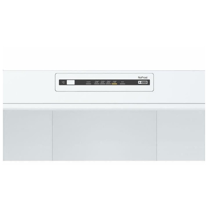 BOSCH KGN36NWEA - Réfrigérateur combiné - 302 L (215 + 87 L) - Froi