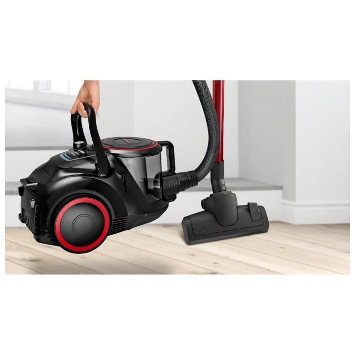 BOSCH BGS41POW1 Aspirateur sans sac - ProPower - noir - 700W - 72 dB -