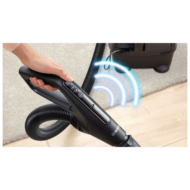 BOSCH BGS41POW1 Aspirateur sans sac - ProPower - noir - 700W - 72 dB -