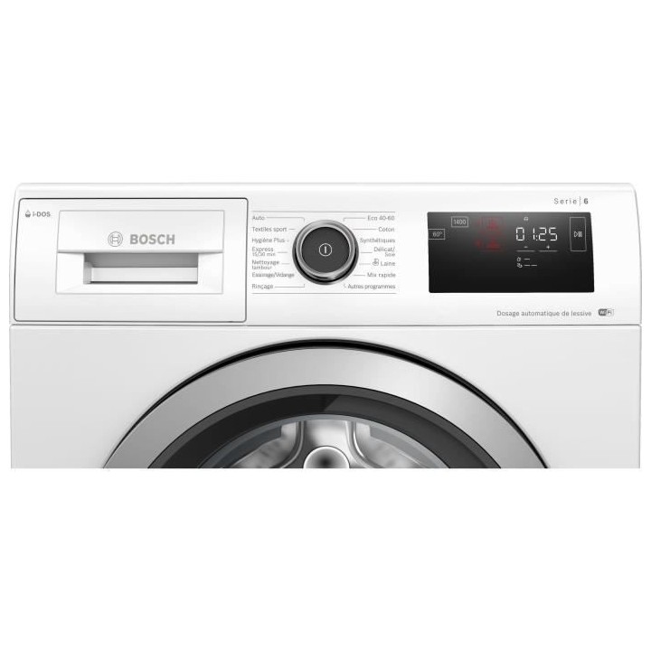 Lave-linge hublot BOSCH WAL28PH1FR SER6 - 10 kg - L59,8cm - i-Dos - 14