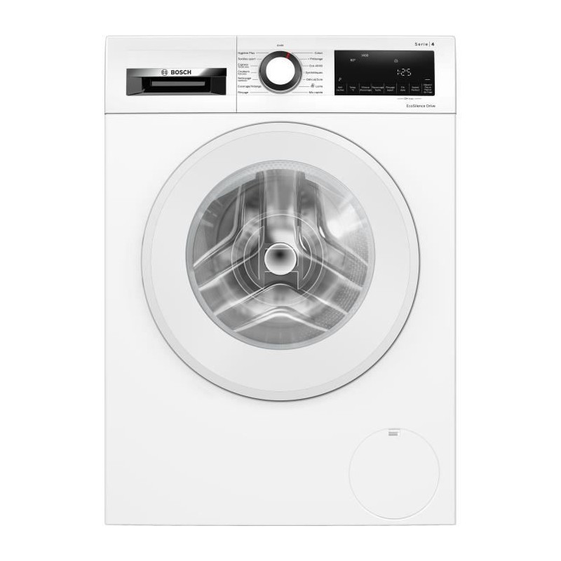 Lave-linge hublot BOSCH WGG04409FR - 9 kg - Induction - L60 cm - 1400 trs/min - Blanc