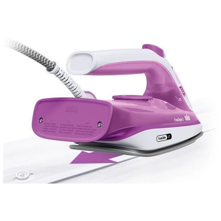 Fer vapeur BRAUN FI3124 PU - Puissance 2400 W - Semelle SuperCéramic