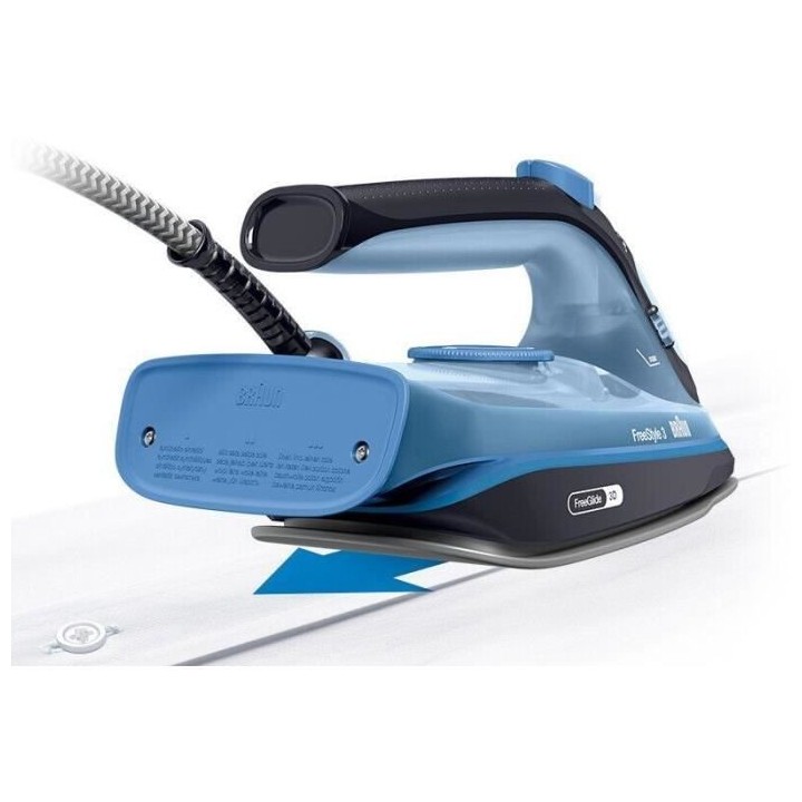 BRAUN FI3194 BK FreeStyle 3 - Fer vapeur - Puissance 2400 W - Vapeur c