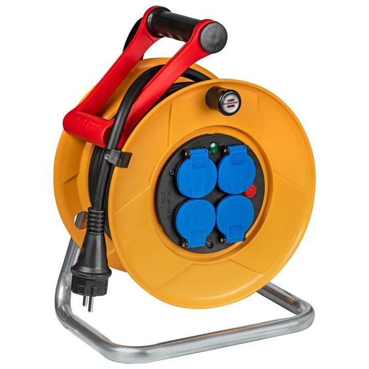 Brennenstuhl Enrouleur de câble Kid Pro 15m (IP44, Cablepilot), Fabri