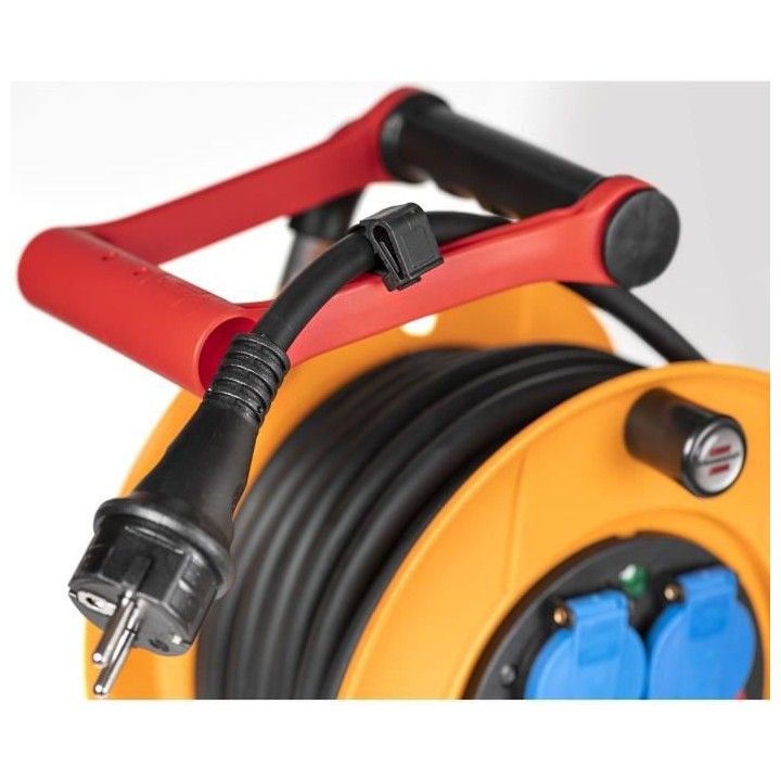 Brennenstuhl Enrouleur de câble Kid Pro 15m (IP44, Cablepilot), Fabri