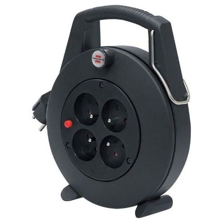 Brennenstuhl Enrouleur de câble domestique Confort-Line 5m, Fabricati