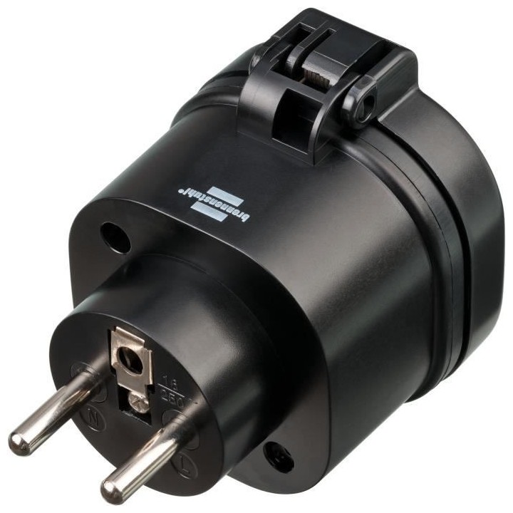 Brennenstuhl Prise Wifi (IP44, application gratuite, compatible avec A