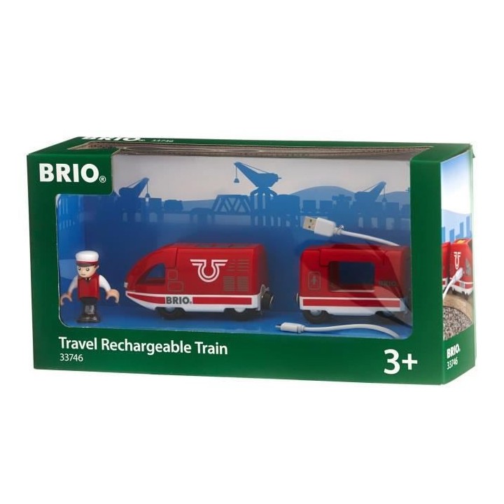 Brio World Train de Voyageur Rechargeable + cable USB - Accessoire Cir