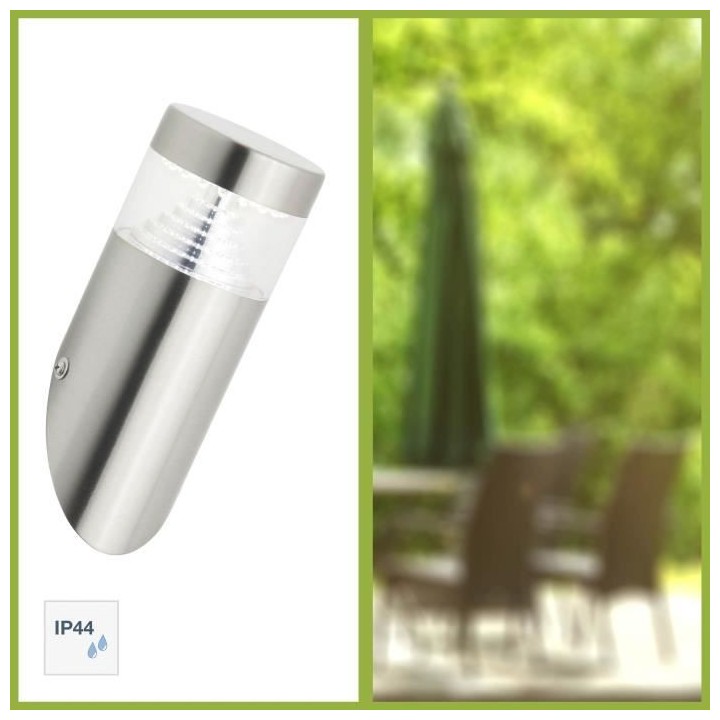 BRILLIANT - AVON Applique extérieure - coloris acier - acier special/