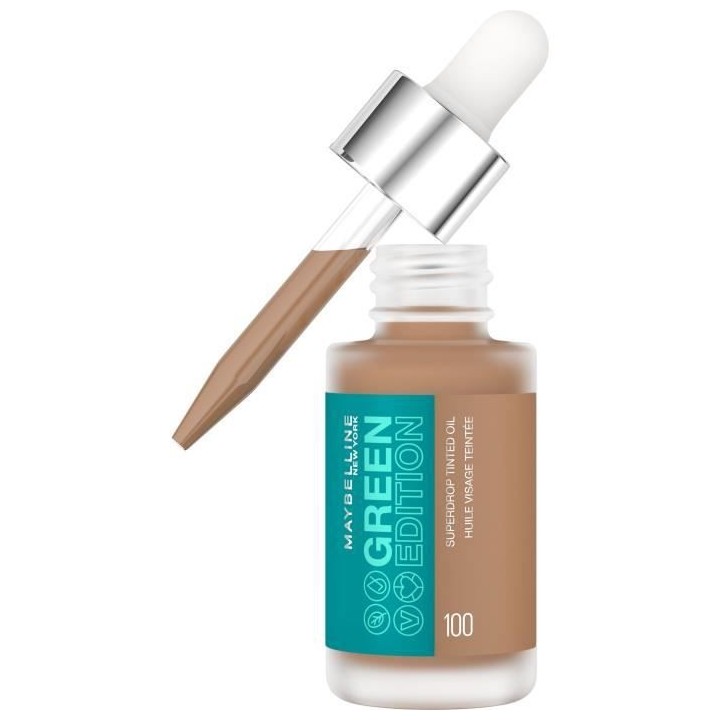 Huile Visage MAYBELLINE NEW YORK Green Edition Superdrop Teintée - 10