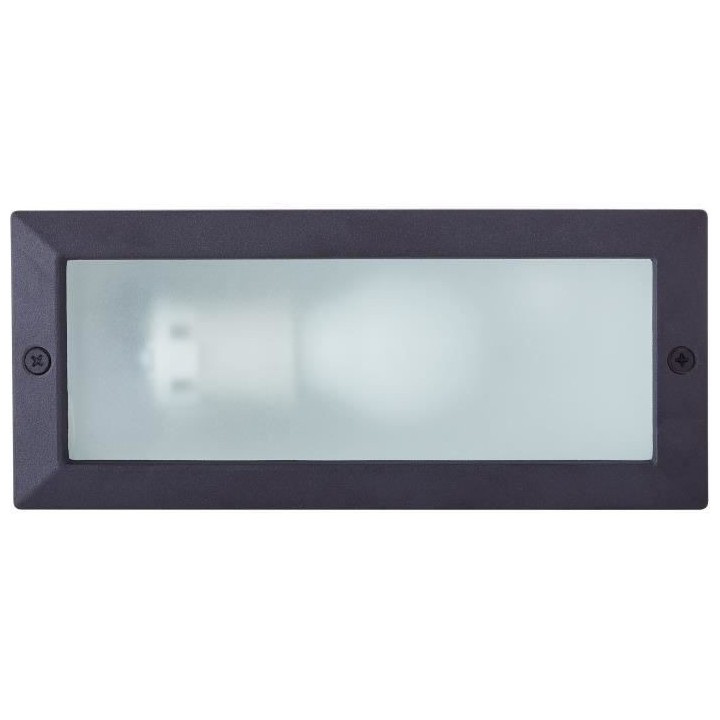 Applique extérieure FLOSSY couleur noir E27