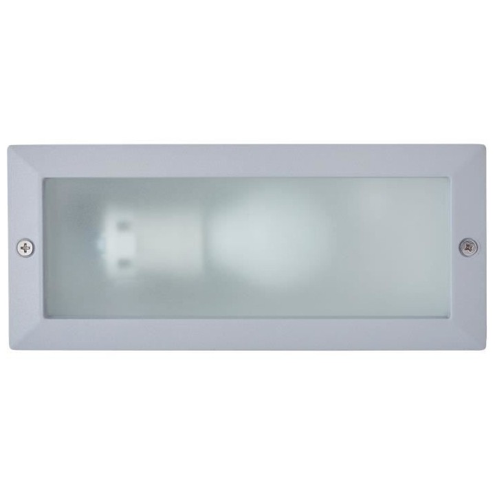 Applique extérieure FLOSSY couleur argent E27