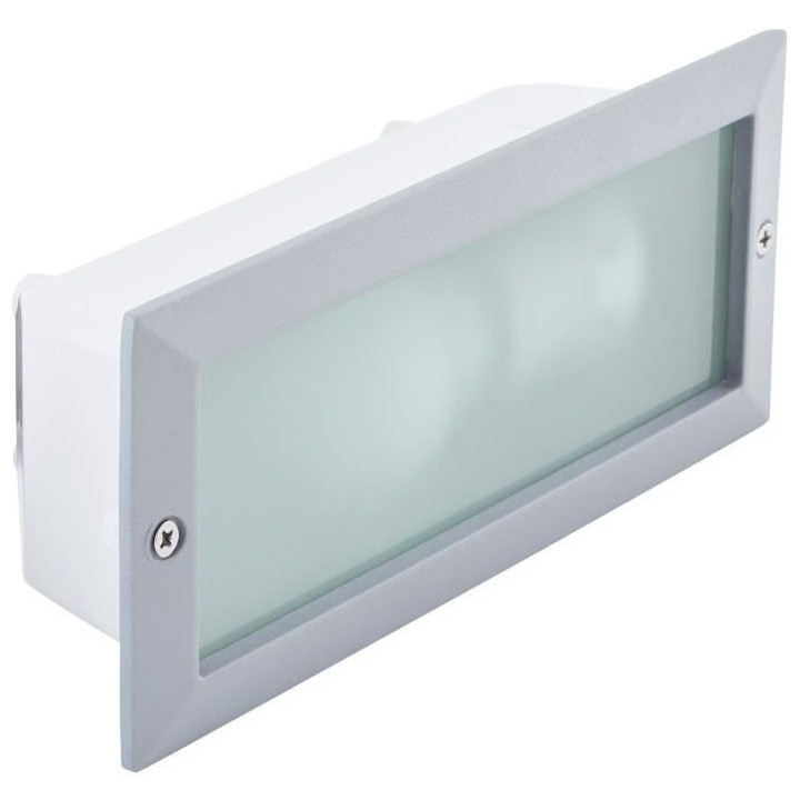 Applique extérieure FLOSSY couleur argent E27