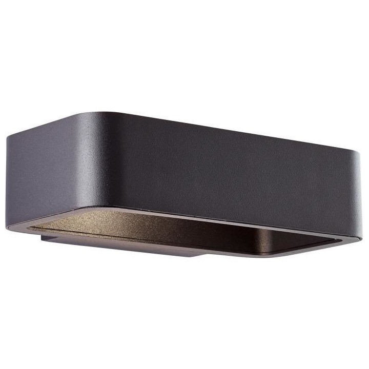 Applique extérieure GOLDA couleur noir led intégré