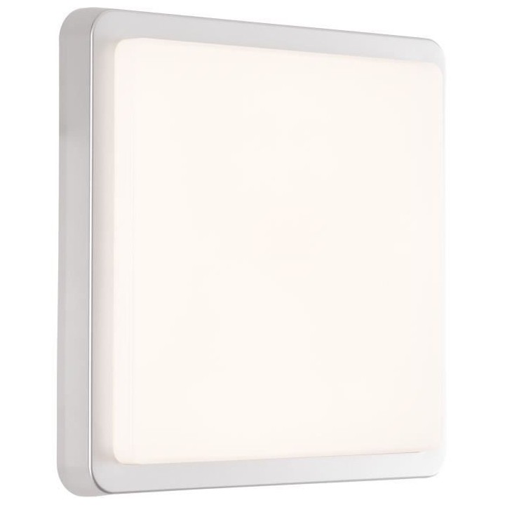 Plafonnier extérieur DEVORA couleur argent led intégré