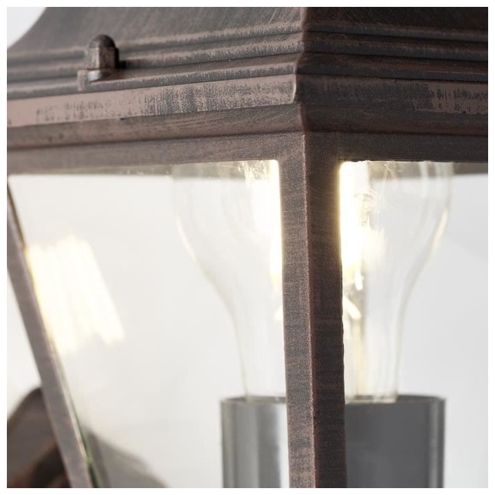 BRILLIANT Applique extérieure montante NISSIE rouille E27 1x60W