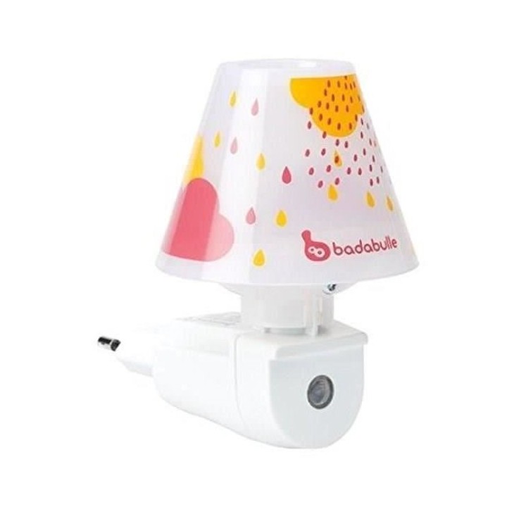 BADABULLE Veilleuse Murale - Gouttes Roses