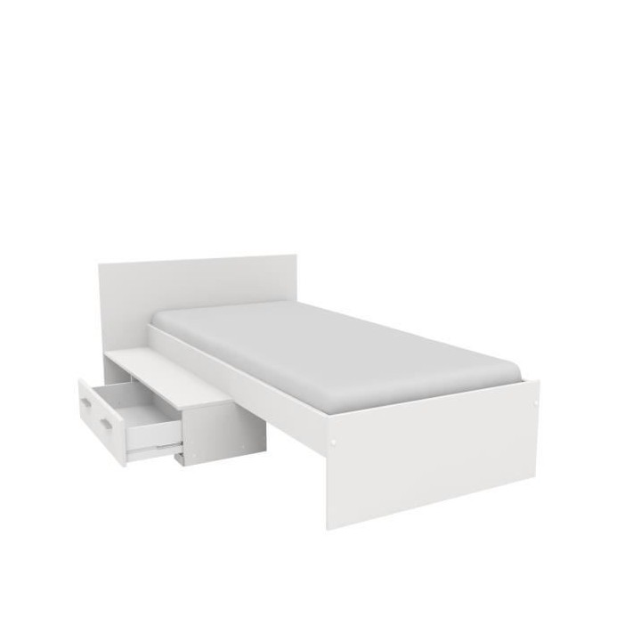 PARISOT Chambre enfant complete 2 pieces - Lit + bureau - Style essent