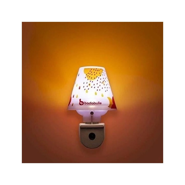 BADABULLE Veilleuse Murale - Gouttes Roses