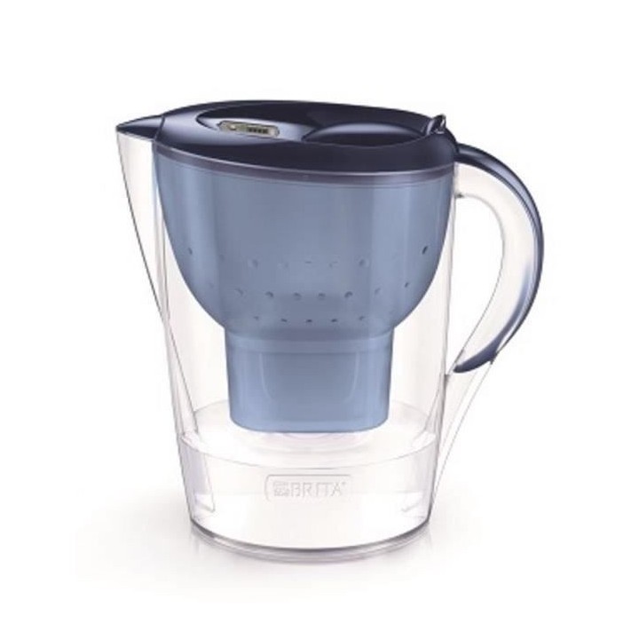 Carafe BRITA Marella Memo 2,4L Bleue + Une cartouche filtrante