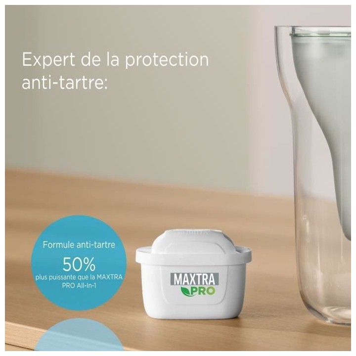 BRITA Pack de 2 cartouches MAXTRA PRO Expert anti-tartre