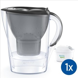 BRITA Carafe filtrante Marella graphite (2,4L) inclus 1 cartouche MAXT