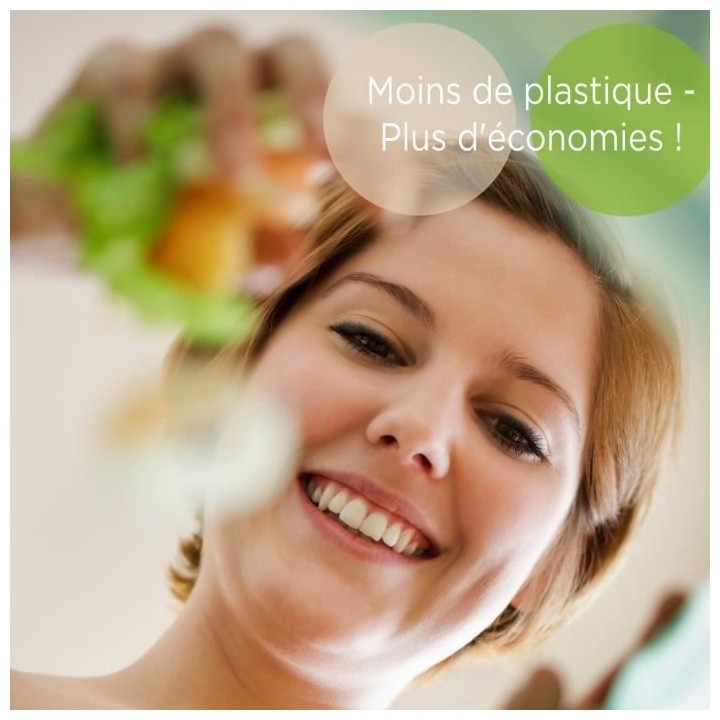 BRITA Distributeur d'eau filtrée Flow bleu (8,2L) inclus 1 cartouche