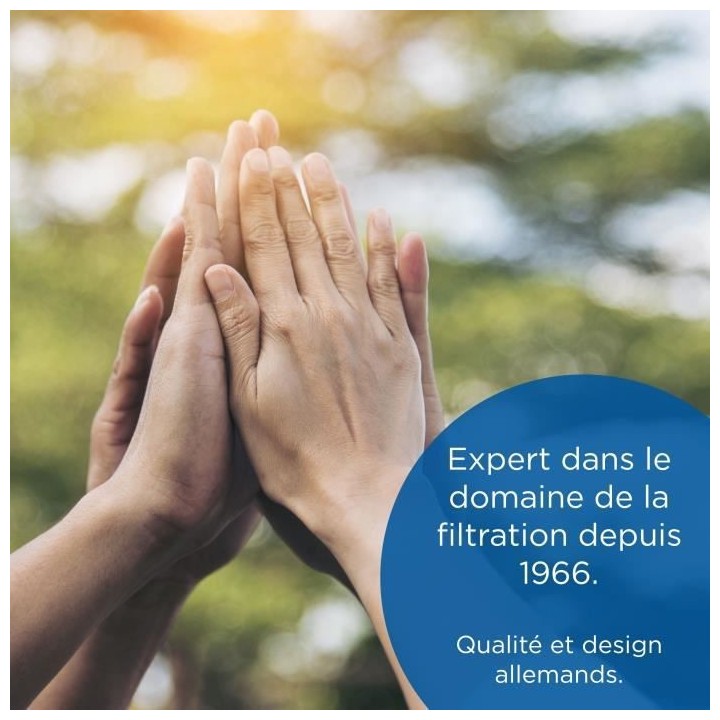 BRITA Distributeur d'eau filtrée Flow bleu (8,2L) inclus 1 cartouche