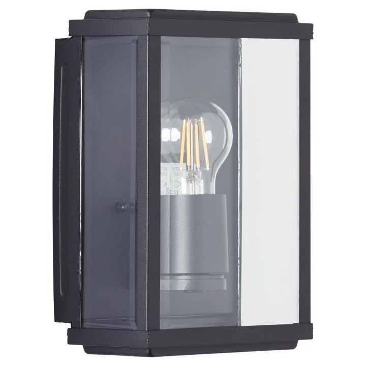 BRILLIANT - GAIA Applique murale extérieure - coloris noir - métal/v