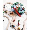 Brio World Garage Rail / Route - 3 niveaux - Accessoire pour circuit de train en bois - Ravensburger - Mixte des 3 ans - 33204