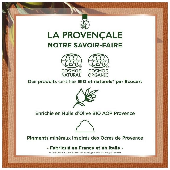 Crayon Khôl Volume Ardent LA PROVENCALE BIO - 300 Ultramarine