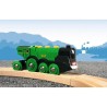 Brio World Locomotive Verte Puissante a piles - Accessoire son & lumiere Circuit de train en bois - Ravensburger - Des 3 ans - 3