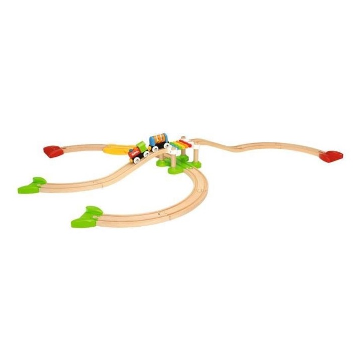 Brio Mon Premier Circuit de Decouverte - Coffret 18 pieces - Circuit d