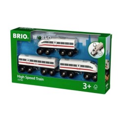 Brio World TGV avec Son - Accessoire Circuit de train en bois - Ravensburger - Mixte des 3 ans - 33748