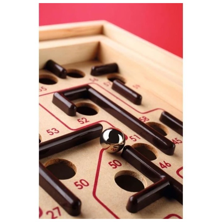 Brio Jeu de Labyrinthe (L'Original) - Jeu d'adresse en bois - Ravensbu