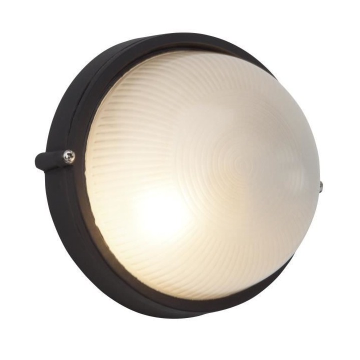 BRILLIANT - SILVESTER Applique extérieure - coloris noir - verre/mét