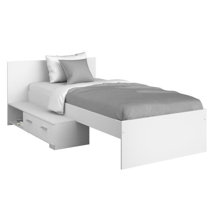 PARISOT Chambre enfant complete 2 pieces - Lit + bureau - Style essent