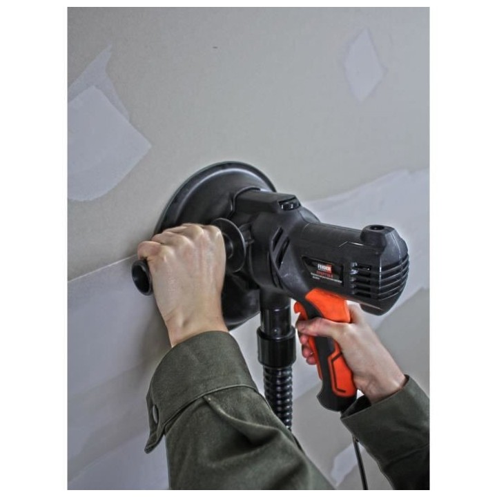 Ponceuse plâtre FEIDER FPEP710-3 710W 180mm a aspiration intégrée