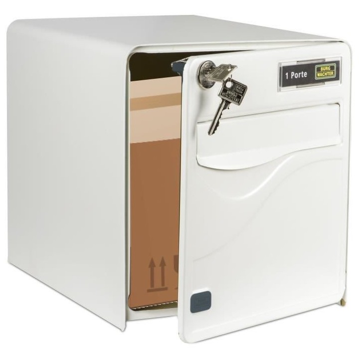 Boîte aux lettres BURG WACHTER BALTIC 1 Porte - Sur pied - Acier galv