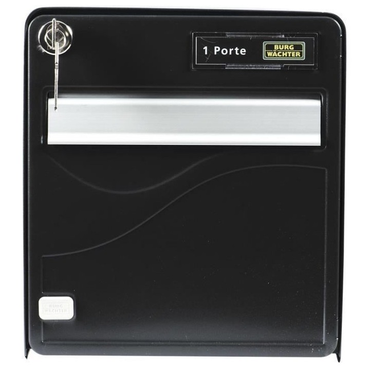 Boîte aux lettres BURG WACHTER BALTIC 1 Porte - Acier galvanisé - Ou