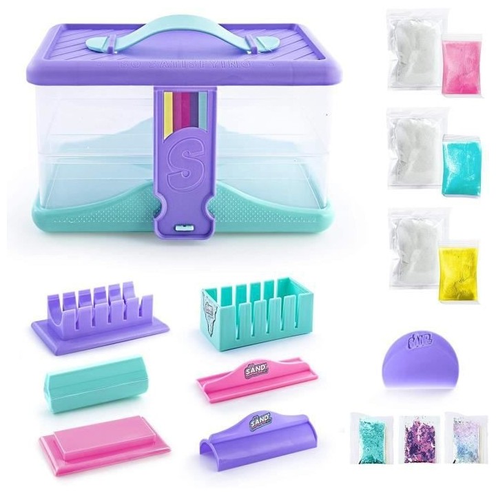 SO DIY So Sand Vanity Sable Magique ASMR Rangement et Outils - Crée d