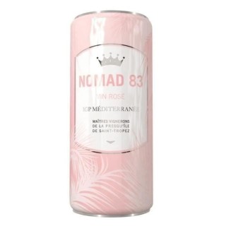 Nomad 83 2021 Méditerranée - Vin rosé de Provence - Canette de 25 c