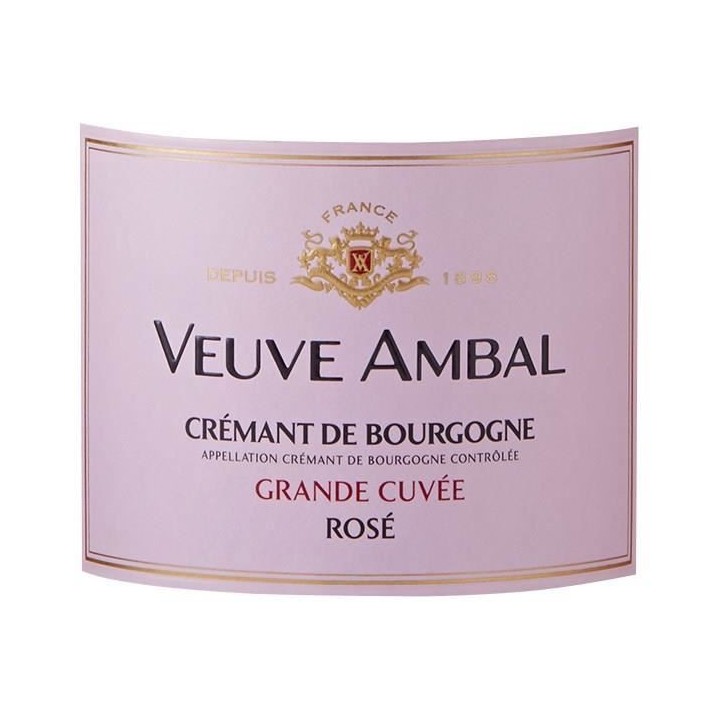Veuve Ambal Grande Cuvée - Crémant de Bourgogne Rosé